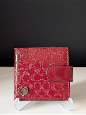 Coach Embossed Signature C Compact Mirror